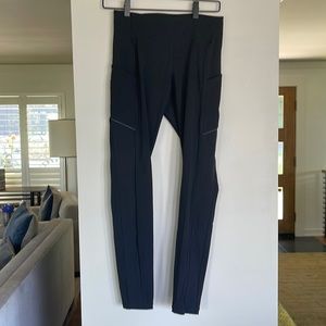 Lululemon Leggings, Black, Size 6, 27” inseam